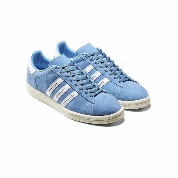 didas Campus x Human Made Light Blue Men's ShoesFY0731 SIZE